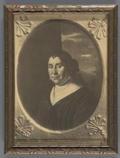 Photographic reproduction of a painted portrait of Petronella van Duyren