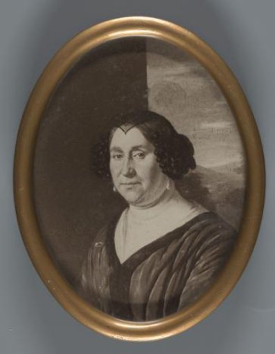 Photographic reproduction of a painted portrait of Petronella van Duyren
