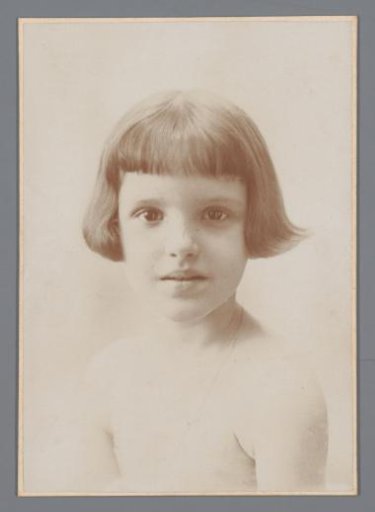 Portrait of a Nude Girl and Face