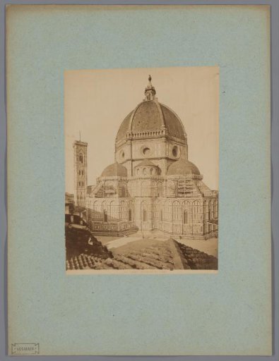 Exterior of the cathedral in Florence, Italy
