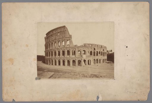 View of the Colosseum in Rome, Italy