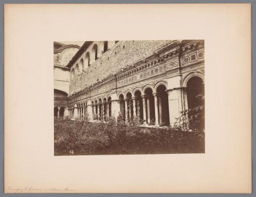 Cloister of St. John Lateran in Rome