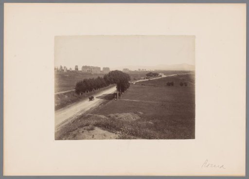 View of the Parco degli Acquedotti outside Rome, Italy