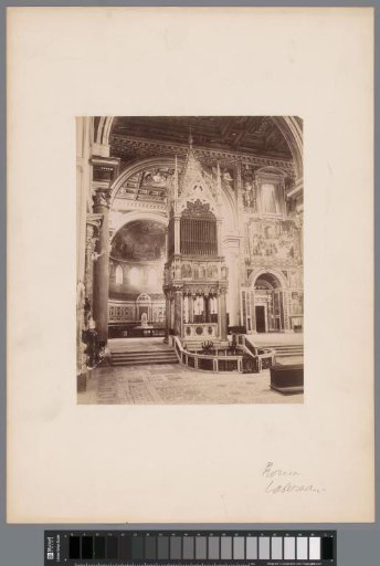 Interior of St. John Lateran in Rome, Italy