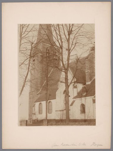 Part of the Saint Sebastian Church in Herpen