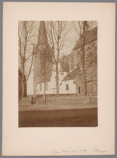 View of the Saint Sebastian Church in Herpen