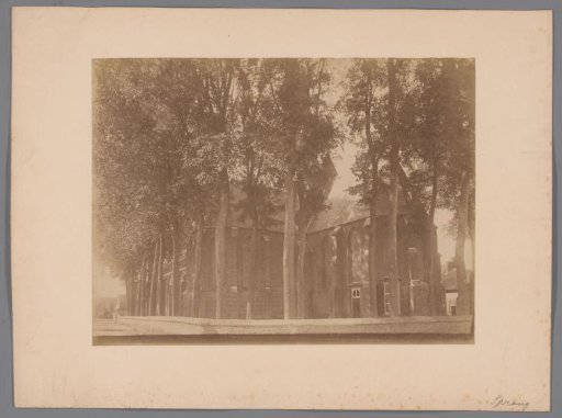 East side of the Reformed Church in Sprang-Capelle
