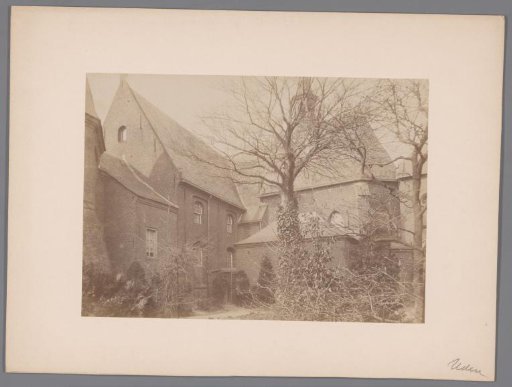 Courtyard of the Chapel of the Cross Fathers in Uden
