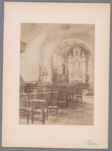 Interior of the Chapel of the Cross Fathers in Uden
