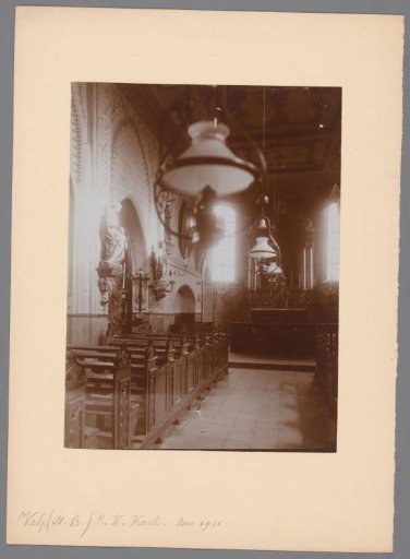 Interior of the Saint-Vincentius Church in Velp