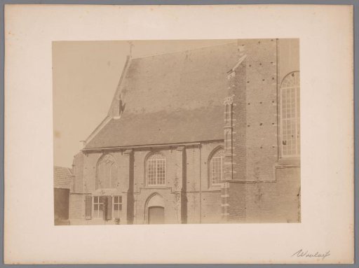 Part of the South Side of the Reformed Church in Waalwijk