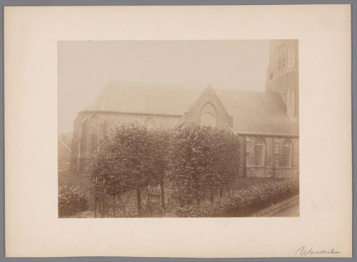 North Side of the Saint-Martinus Church in Woudrichem