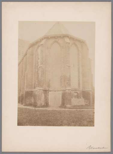 East Side of the Saint-Martinus Church in Woudrichem