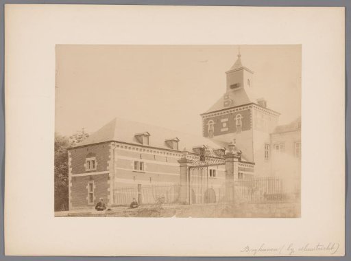 Entrance and southern tower of Borgharen Castle