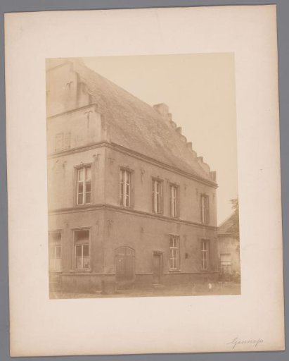Side view of the town hall in Gennep