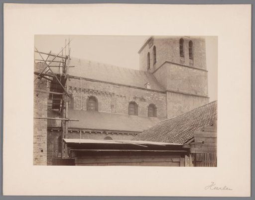 North side of the Sint-Pancratius Church in Heerlen