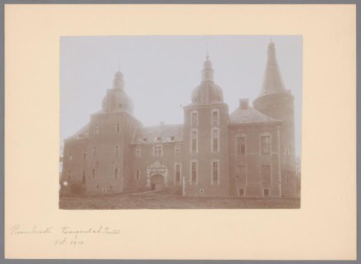 Front Facade of Hoensbroek Castle
