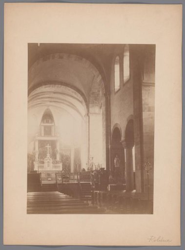 Interior of the Abbey Church of Rolduc