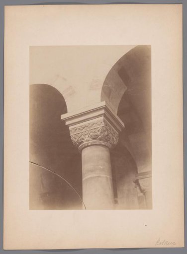 Capital of a column in the Abbey Church of Rolduc