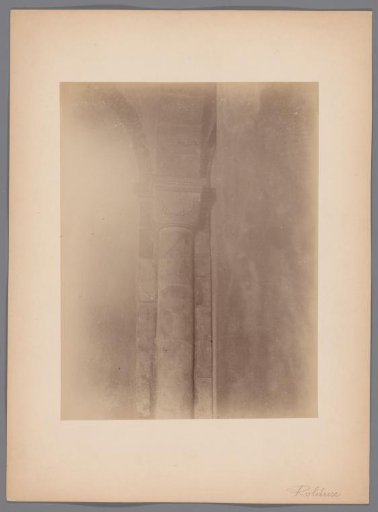 Capital of a wall pillar in the Abbey Church of Rolduc