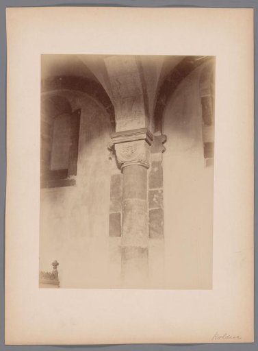 Capital of a wall column in the Abbey Church at Rolduc