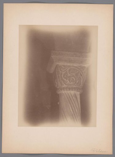 Capital of a column in the crypt of the Abbey Church at Rolduc