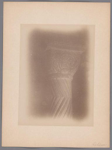 Capital of a column in the crypt of the Abbey Church at Rolduc