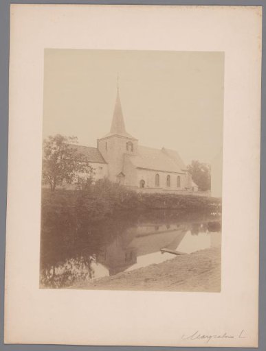 View of the St. Margaret's Church in Margraten