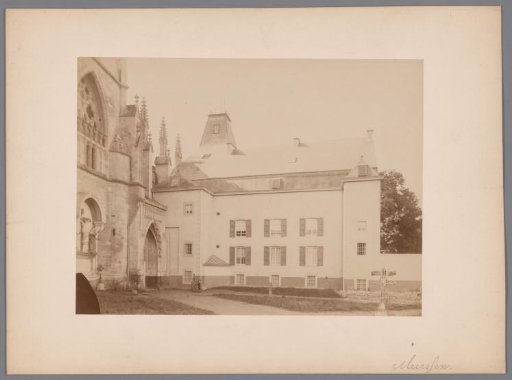 North side of the St. Bartholomew Basilica at Meerssen