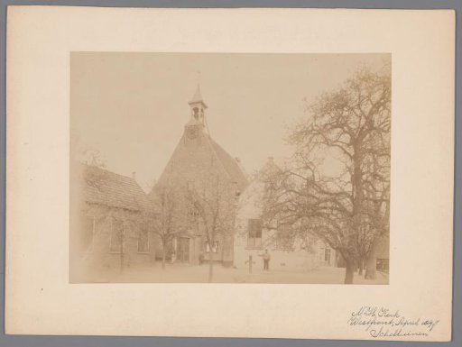 Western side of the Reformed Church in Schelluinen