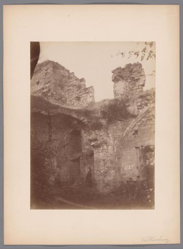 Chapel of the castle ruins in Valkenburg