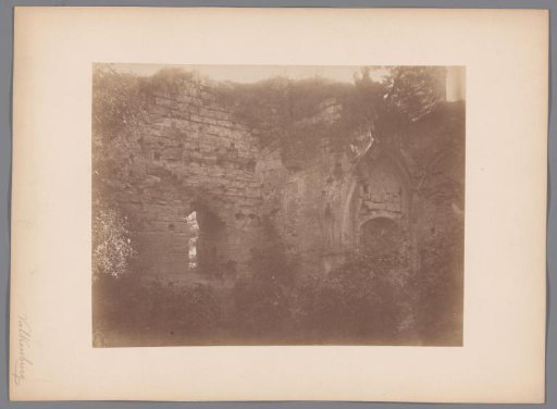 Chapel of the castle ruins in Valkenburg