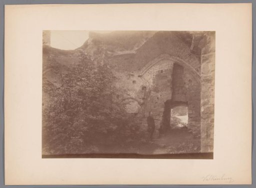 Chapel of the castle ruins in Valkenburg