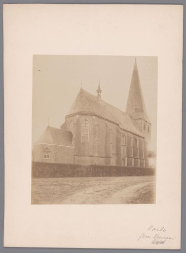 Northeast side of the Saint Gertrude Church at Oirle