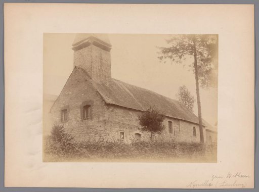 Southwest side of the Roman Catholic Church at Nijswiller