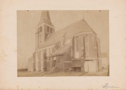 South side of the Saint Lambertus Church at Swalmen