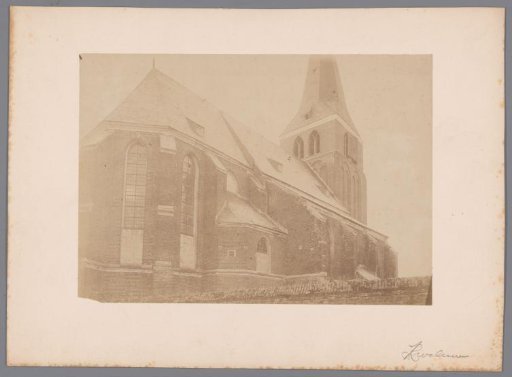 View of the Saint Lambertus Church at Swalmen