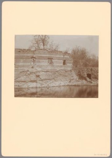 Part of the castle ruins in Batenburg
