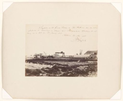 Construction of the North Sea Canal