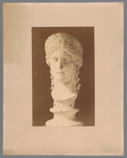 Photographic reproduction of a bust of Juno