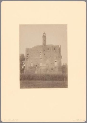Western side of Doornenburg Castle