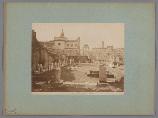 House of the Vestal Virgins on the Roman Forum in Rome, Italy