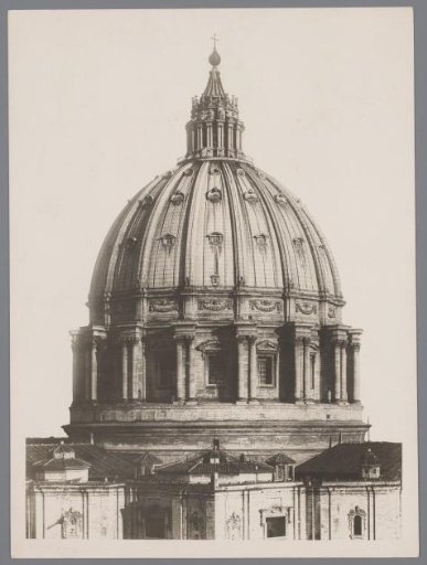 Dome of the St. Peter's Basilica in Vatican City, Italy