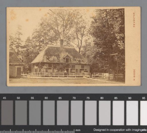 Exterior of a farm (probably) near Deventer