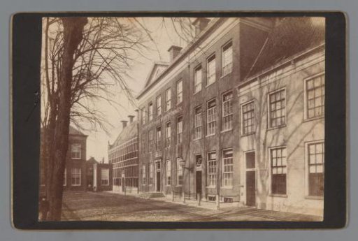 Front facade of the Institute for the Deaf in Groningen