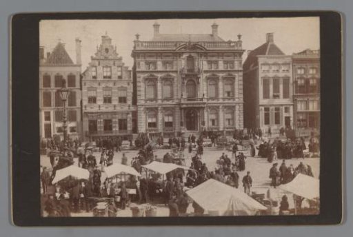 Buildings along the Grote Markt in Groningen