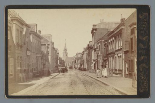 View of the Keizerstraat in Scheveningen