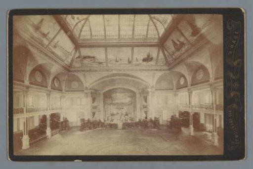 Interior of the Kurzaal of the Kurhaus in Scheveningen