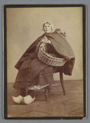 Portrait of an Unknown Woman in Scheveningen Costume