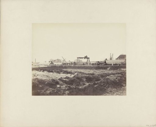 Construction of the North Sea Canal, 1866